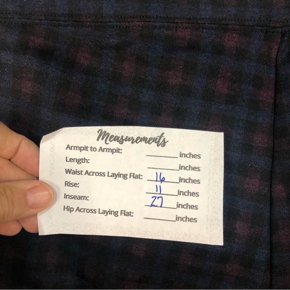 Old Navy Women’s Stevie Plaid Pull On Pant Casual - Picture 7 of 7